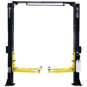 APlusLift 12,000LB 2-Post Overhead Single Release Direct Drive Car Lift with 3 Year Warranty – AP-12SR